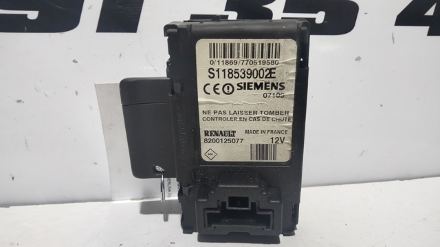 Fecho de ignição S118539002E RENAULT