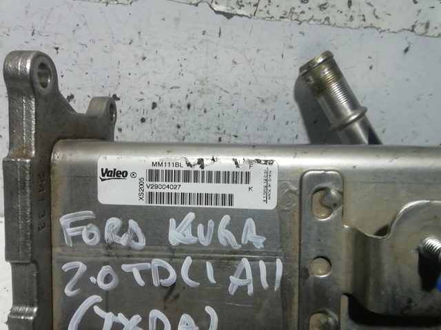 Radiador do sistema EGR de recirculação dos gases de escape V29004027 FORD