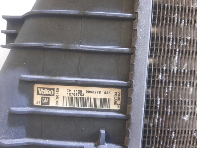 Radiador de intercooler para Opel Vectra 
