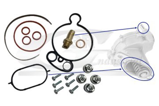 Kit de reparação da bomba de vácuo 74704 3RG