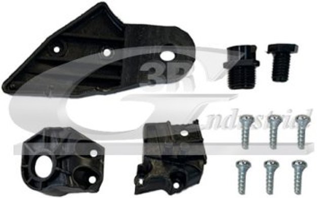 Consola (adaptador) de fixação da luz dianteira esquerda 77509 3RG