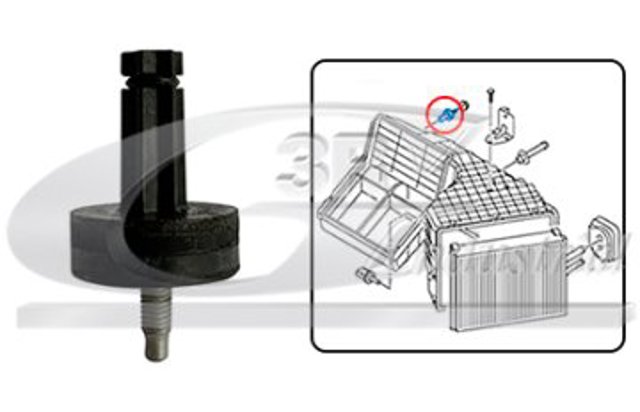 Coxim de caixa de filtro de ar 83749 3RG