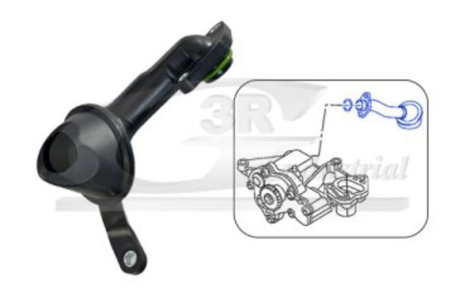 Receptor de óleo (coletor de óleo) para Skoda Octavia 1Z3