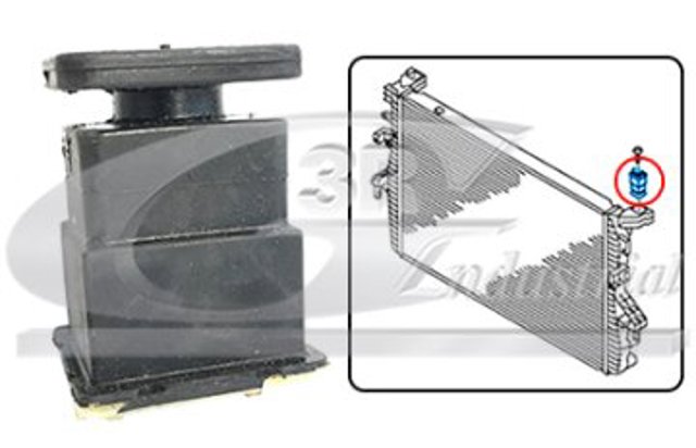 Consola do radiador superior 85780 3RG