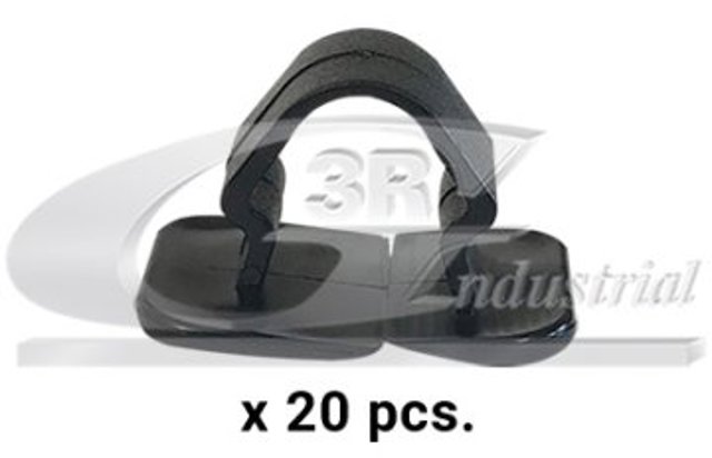Cápsula (prendedor) de isolador térmico da capota 86125 3RG