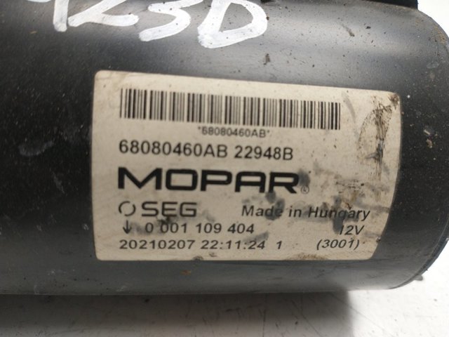 Motor de arranco 0001109404 CHRYSLER
