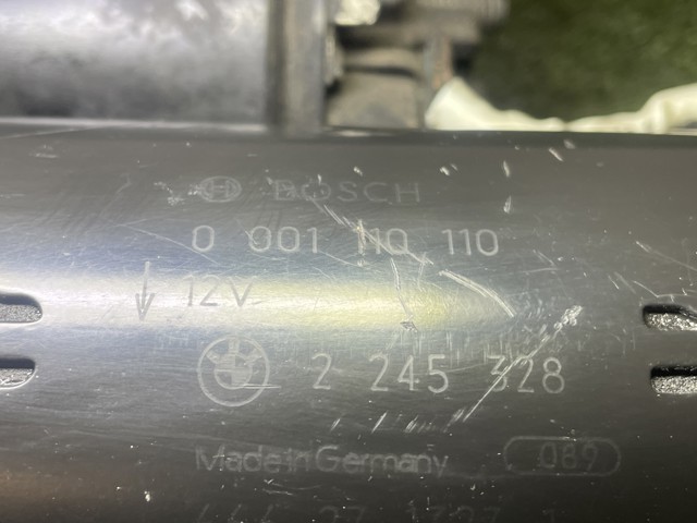 Motor de arranco 0001110110 BMW