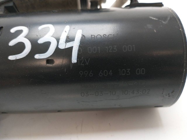 Motor de arranco 0001123001 PORSCHE