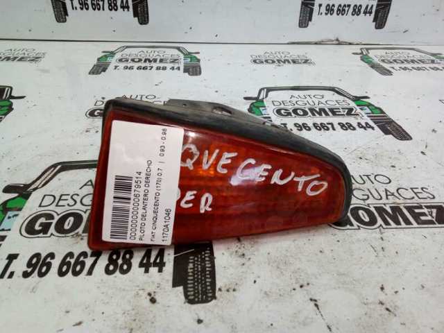 Pisca-pisca direito 0007629825 FIAT