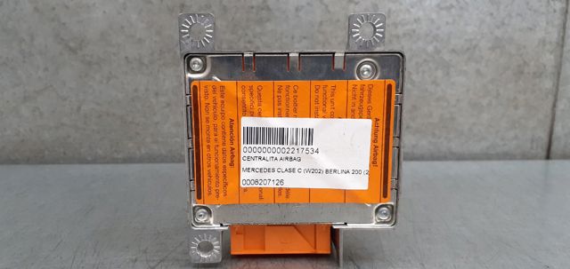 Módulo processador de controlo da bolsa de ar (Centralina eletrônica AIRBAG) 0008208026 MERCEDES