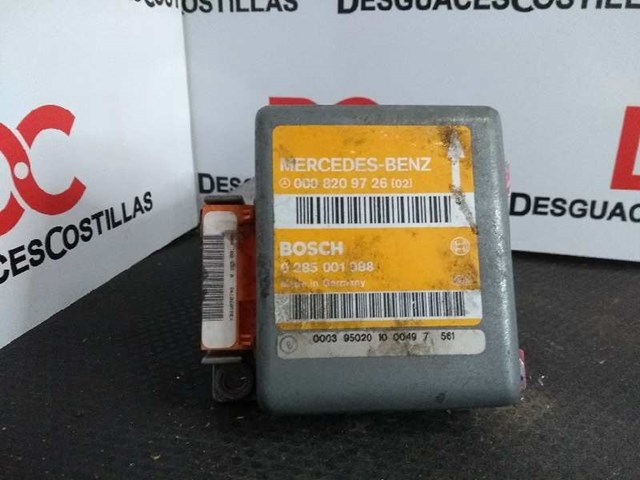 Módulo processador de controlo da bolsa de ar (Centralina eletrônica AIRBAG) 0008209726 MERCEDES