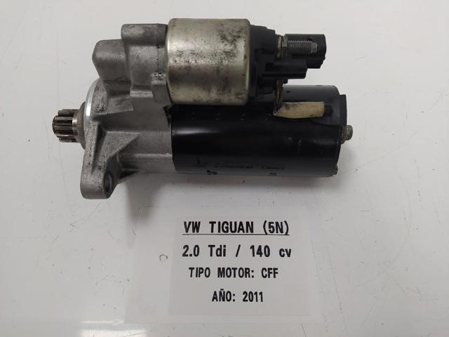 Motor de arranco 001123044 VAG