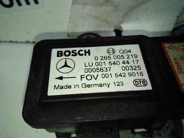 Sensor de aceleração transversal (ESP) 0015404417 MERCEDES
