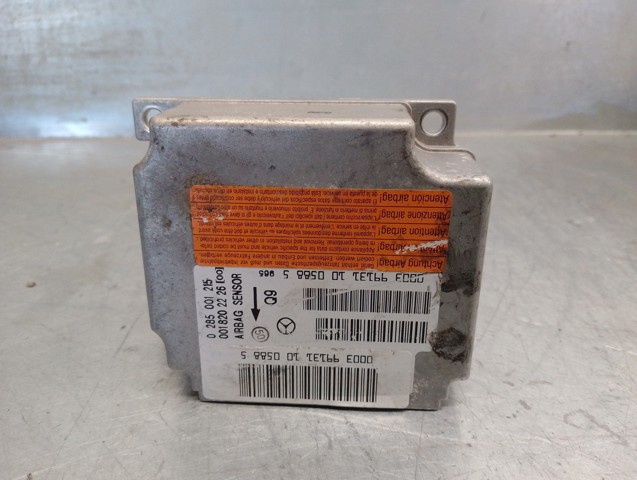 Módulo processador de controlo da bolsa de ar (Centralina eletrônica AIRBAG) 0018202226 MERCEDES