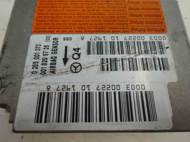 Módulo processador de controlo da bolsa de ar (Centralina eletrônica AIRBAG) 0018209726 MERCEDES