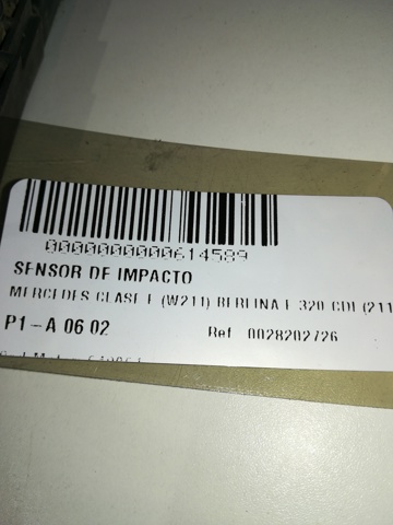 Sensor AIRBAG dianteiro 0028202726 MERCEDES
