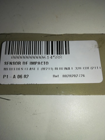 Sensor AIRBAG dianteiro 0028202726 MERCEDES