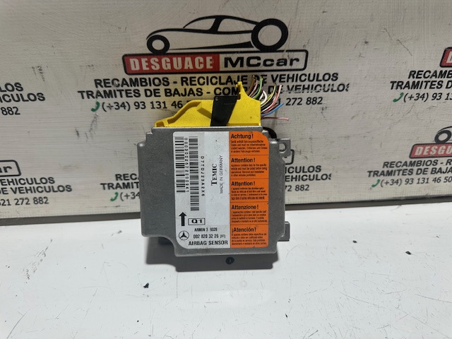 Módulo processador de controlo da bolsa de ar (Centralina eletrônica AIRBAG) 0028203226 MERCEDES