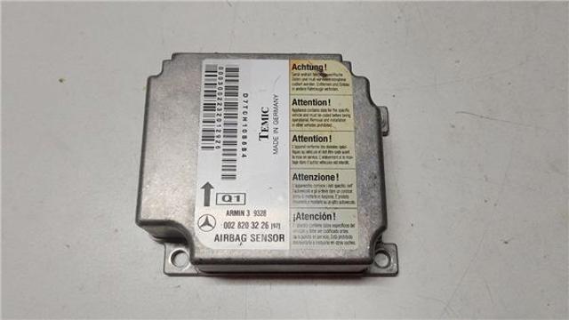 Módulo processador de controlo da bolsa de ar (Centralina eletrônica AIRBAG) 0028203226 MERCEDES