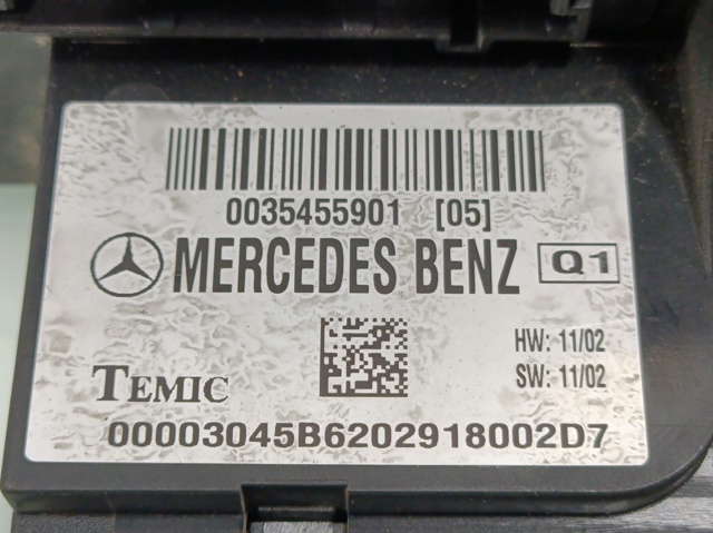 Unidade de controlo de sinais SAM 0035455901 MERCEDES