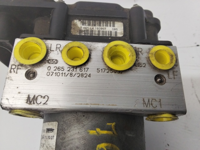 Unidade hidráulico de controlo ABS 00517250970 FIAT