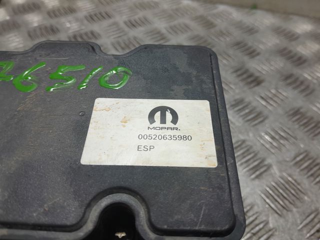 Unidade hidráulico de controlo ABS 00520635980 FIAT