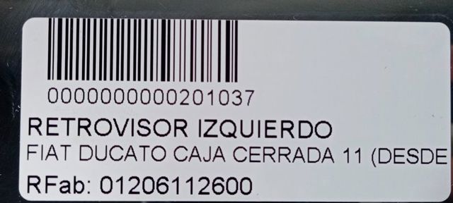 01206112600 Fiat/Alfa/Lancia
