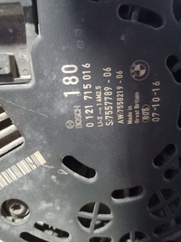 Gerador 0121715016 BMW