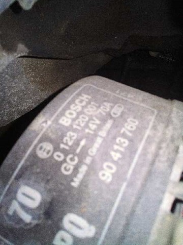 Gerador 0123120001 OPEL