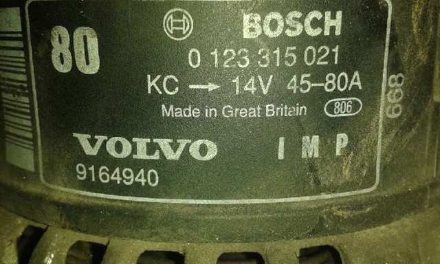 0123315021 Volvo