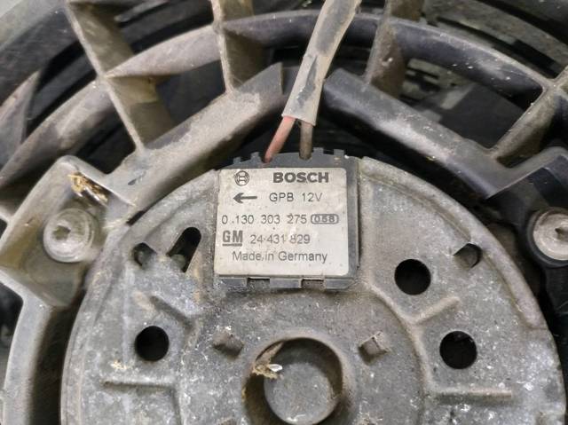 Ventilador elétrico de esfriamento montado (motor + roda de aletas) 0130303275 OPEL