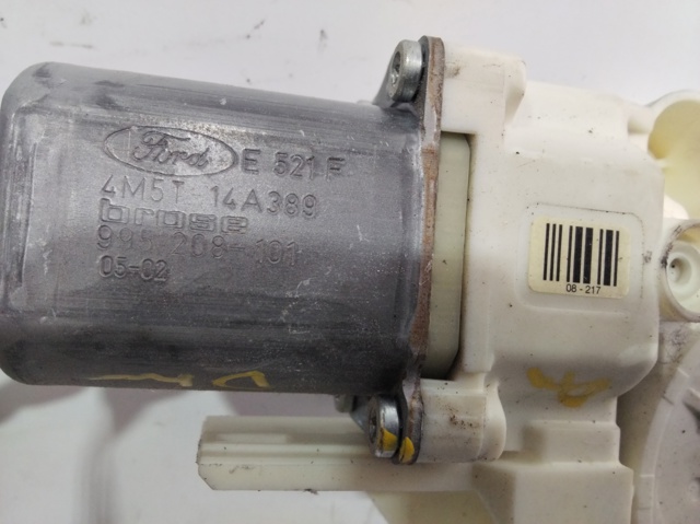 Motor de acionamento de vidro da porta dianteira esquerda 0130822217 FORD