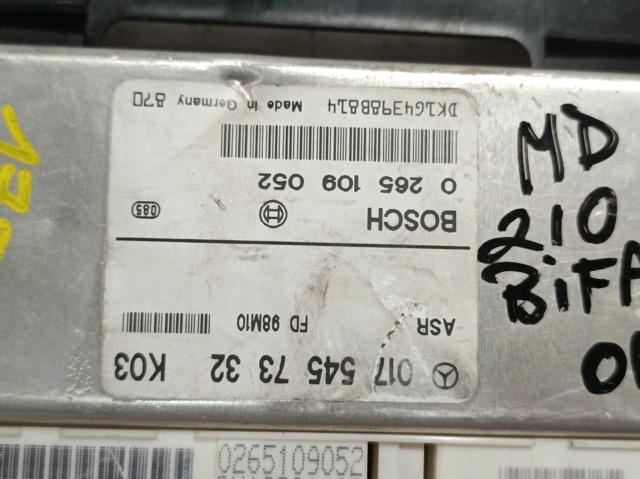 Módulo de direção (Centralina eletrônica) ASR 0175457332 MERCEDES
