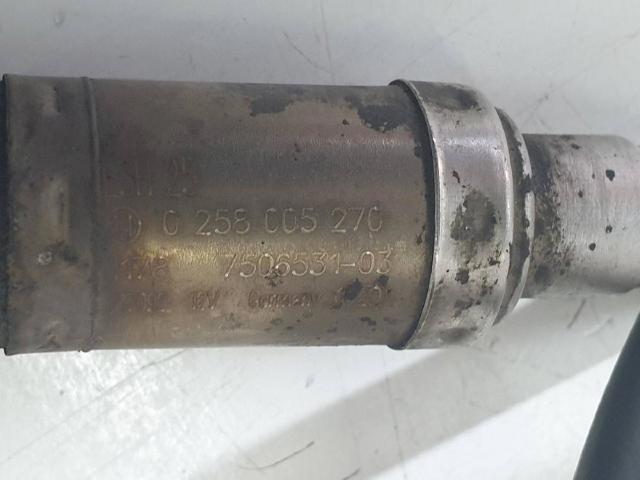 Sonda lambda, sensor de oxigênio depois de catalisador 0258005270 BMW