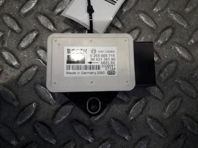 Sensor de aceleração transversal (ESP) 0265005715 PEUGEOT