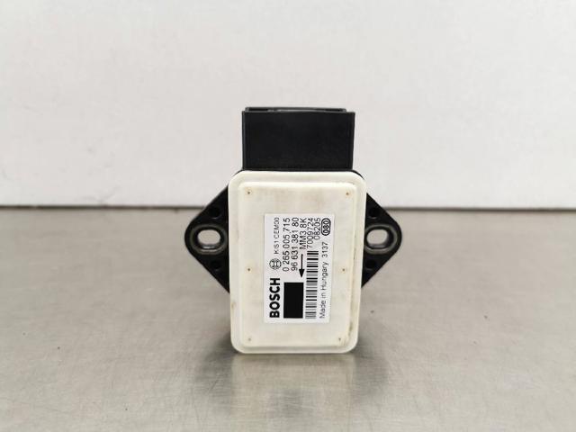 Sensor de aceleração transversal (ESP) 0265005715 PEUGEOT