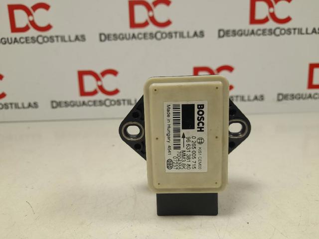 Sensor de aceleração transversal (ESP) 0265005715 PEUGEOT
