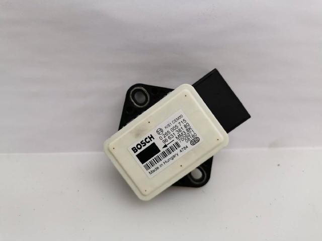 Sensor de aceleração transversal (ESP) 0265005715 PEUGEOT