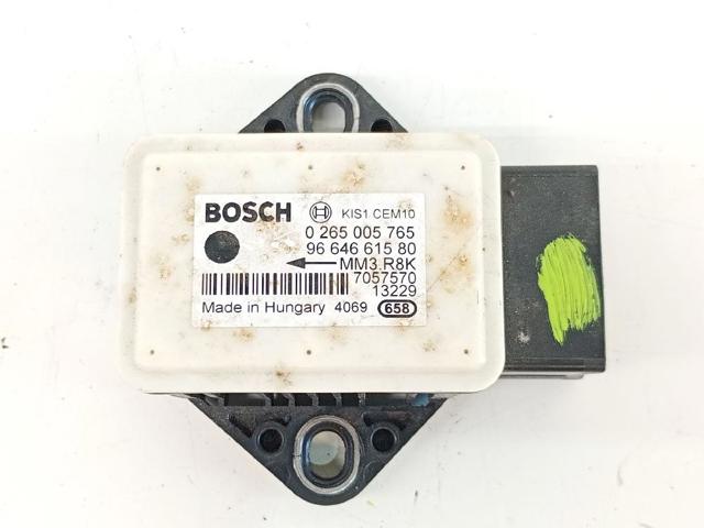 Sensor de aceleração transversal (ESP) 0265005765 PEUGEOT