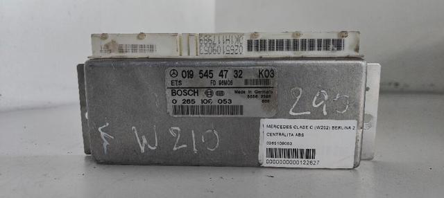 Unidade de controlo de tração (ETS) 0265109053 MERCEDES