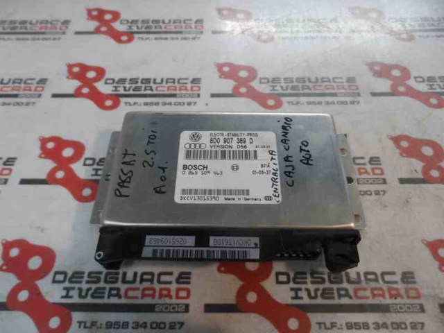 Unidade de controlo ESP 0265109463 VAG