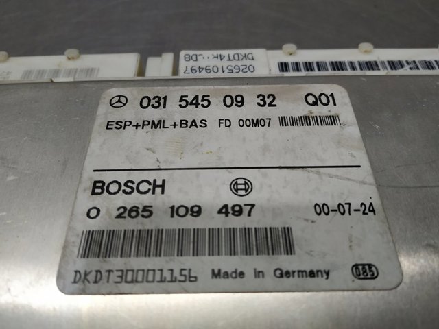 0265109497 Mercedes