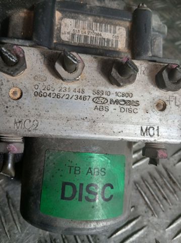 Unidade hidráulico de controlo ABS 0265231448 HYUNDAI