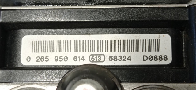Unidade hidráulico de controlo ABS 0265235218 HYUNDAI