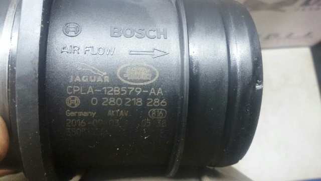 Sensor de fluxo (consumo) de ar, medidor de consumo M.A.F. - (Mass Airflow) 0280218286 JAGUAR