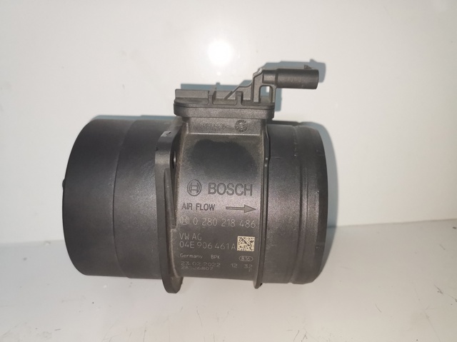 Sensor de fluxo (consumo) de ar, medidor de consumo M.A.F. - (Mass Airflow) 0280218486 VAG