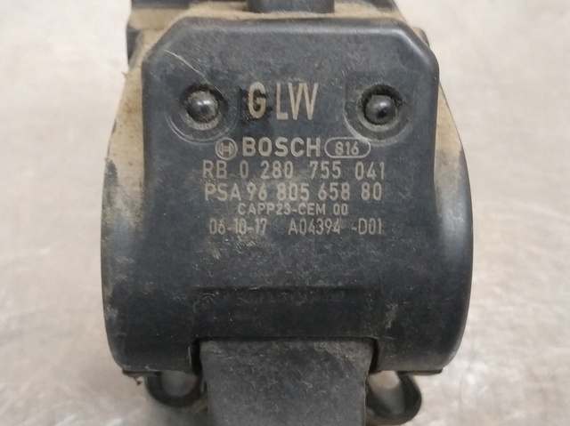 Pedal de gás (de acelerador) 0280755041 PEUGEOT