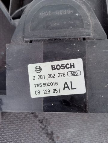 Pedal de gás (de acelerador) 0281002278 OPEL