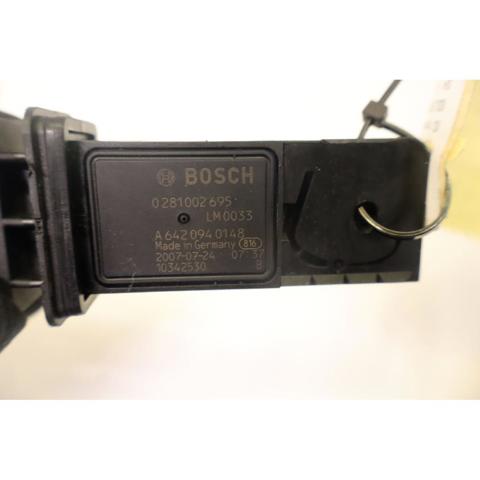 Sensor de fluxo (consumo) de ar, medidor de consumo M.A.F. - (Mass Airflow) 0281002695 MERCEDES