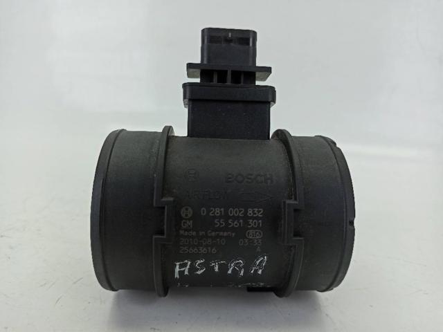 Sensor de fluxo (consumo) de ar, medidor de consumo M.A.F. - (Mass Airflow) 0281002832 OPEL